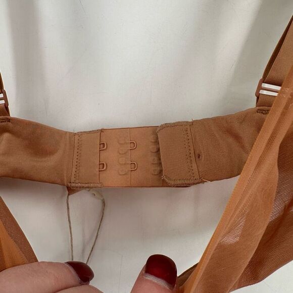 NWT Skims No‎ Show Molded Unlined Demi Bra 34A $58 Clay Tan - Picture 4 of 10